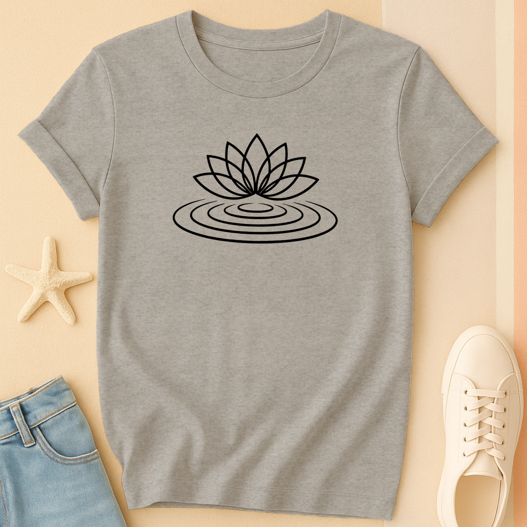 Water Lotus Clean T-Shirt