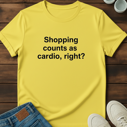 Shopping Cardio T-Shirt