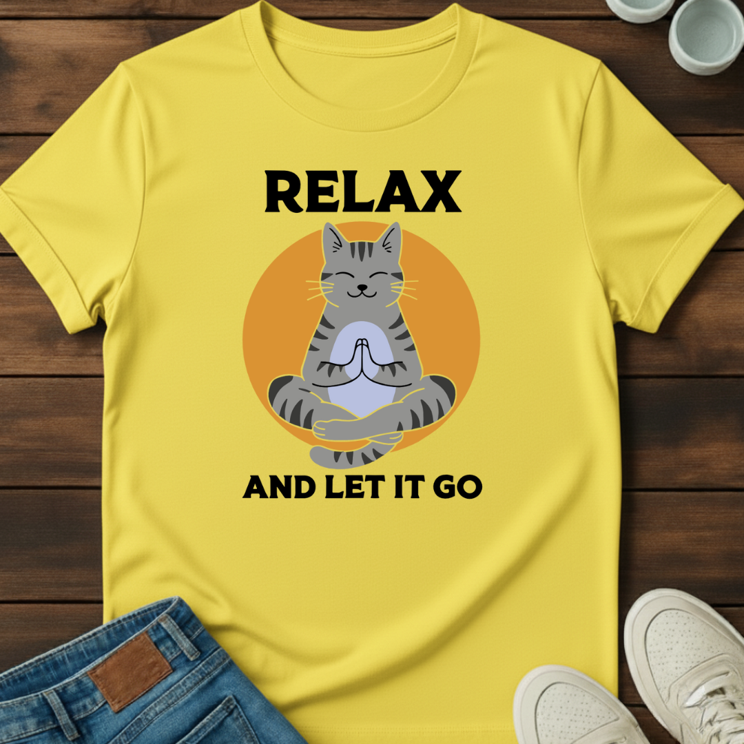 Let It Go Tabby T-Shirt