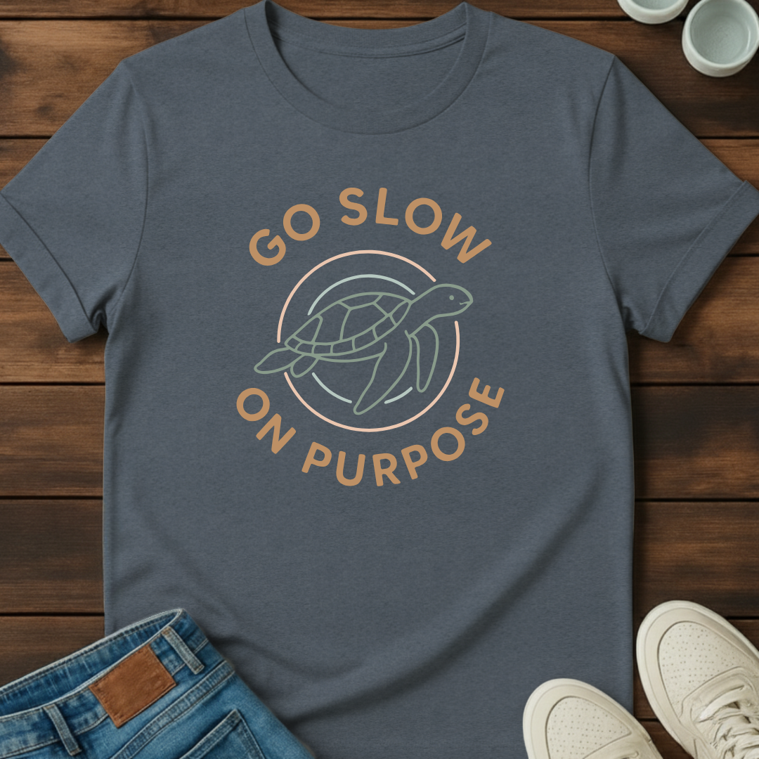 Go Slow Retro T-Shirt