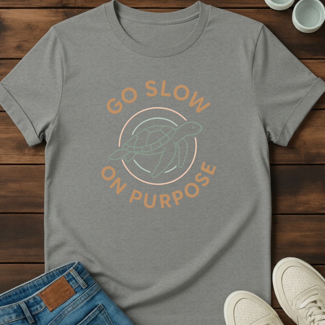 Go Slow Retro T-Shirt