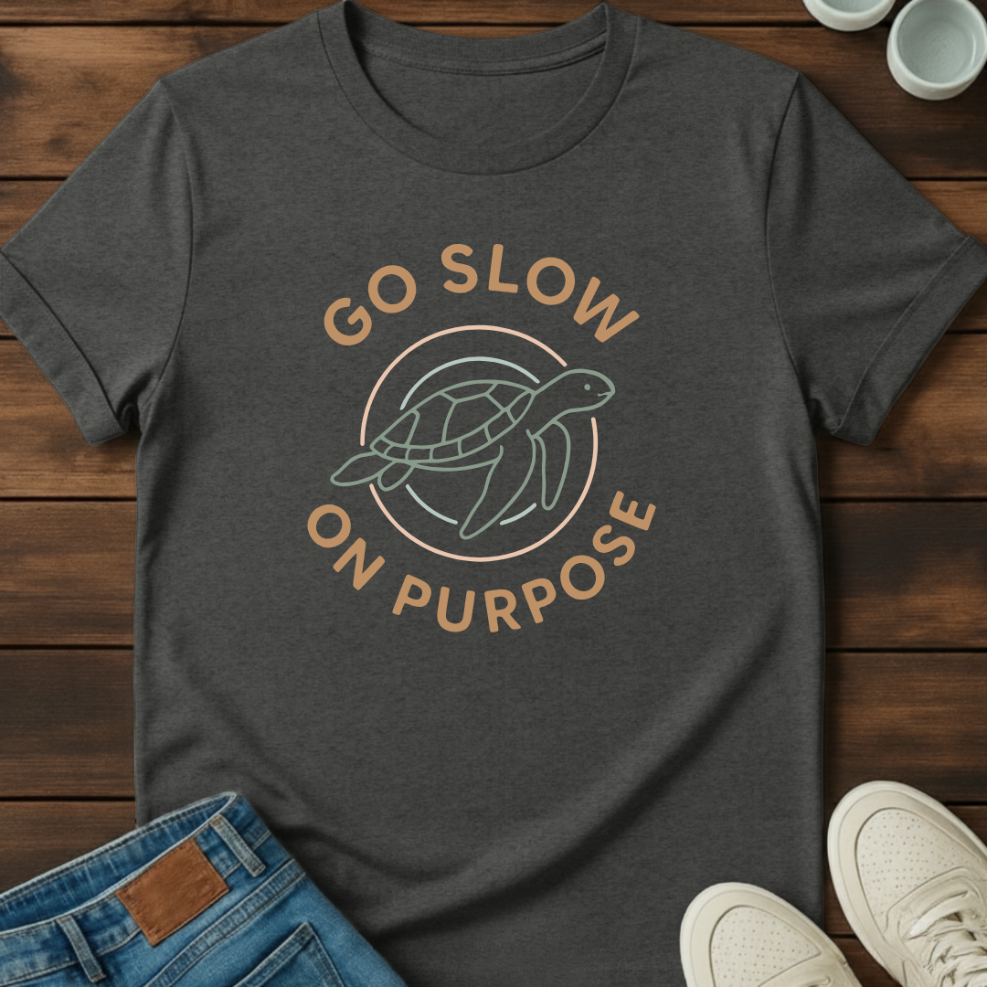Go Slow Retro T-Shirt
