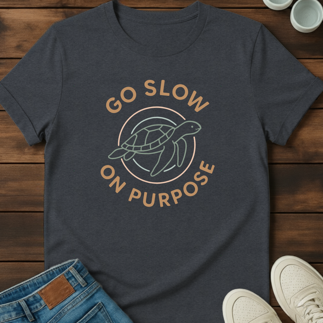 Go Slow Retro T-Shirt