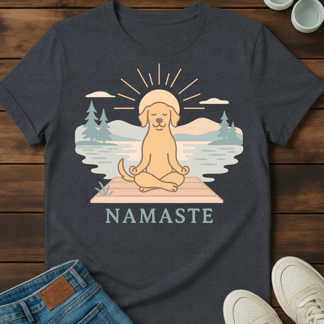 Namaste Dog T-Shirt