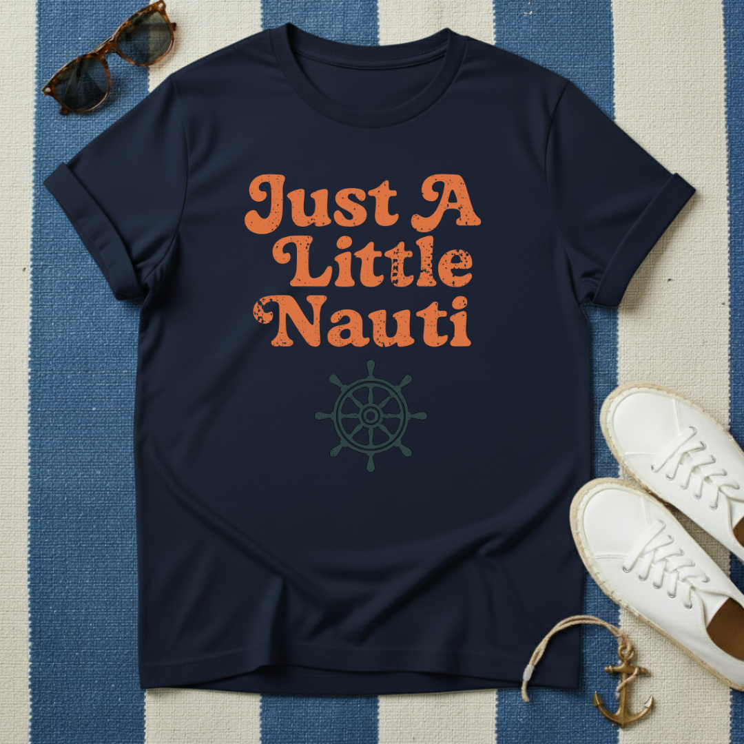 Little Nauti Wheel T-Shirt