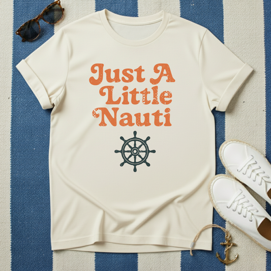 Little Nauti Wheel T-Shirt