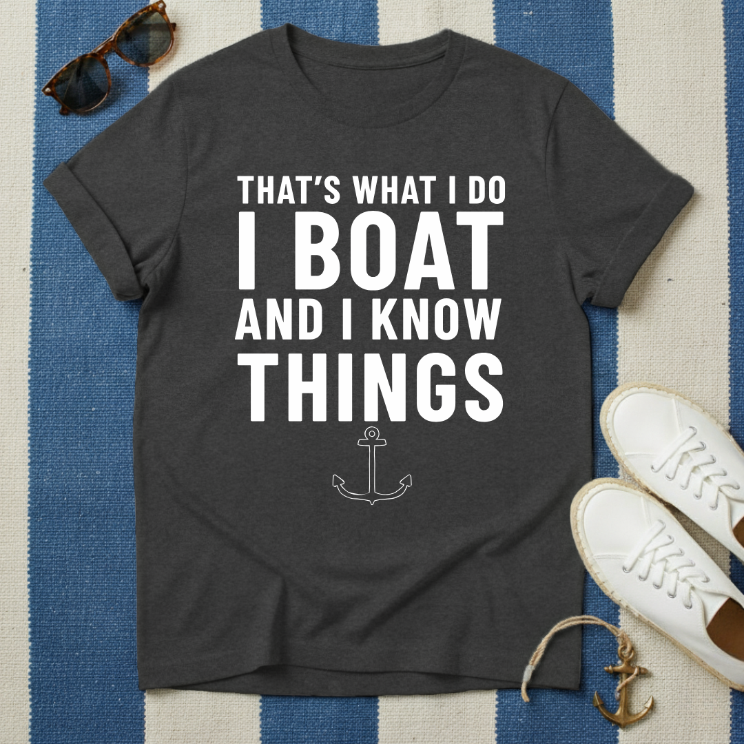 I Boat T-Shirt