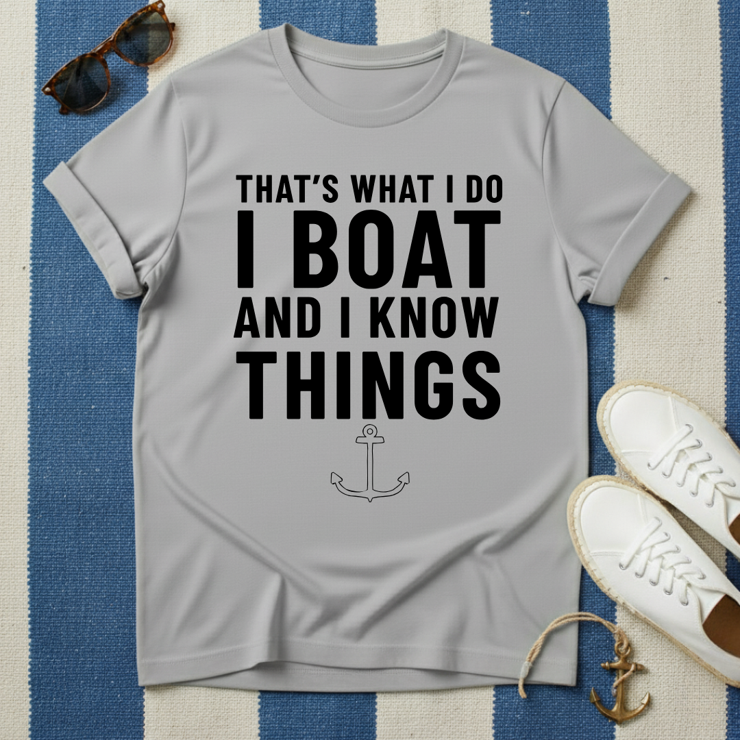 I Boat T-Shirt