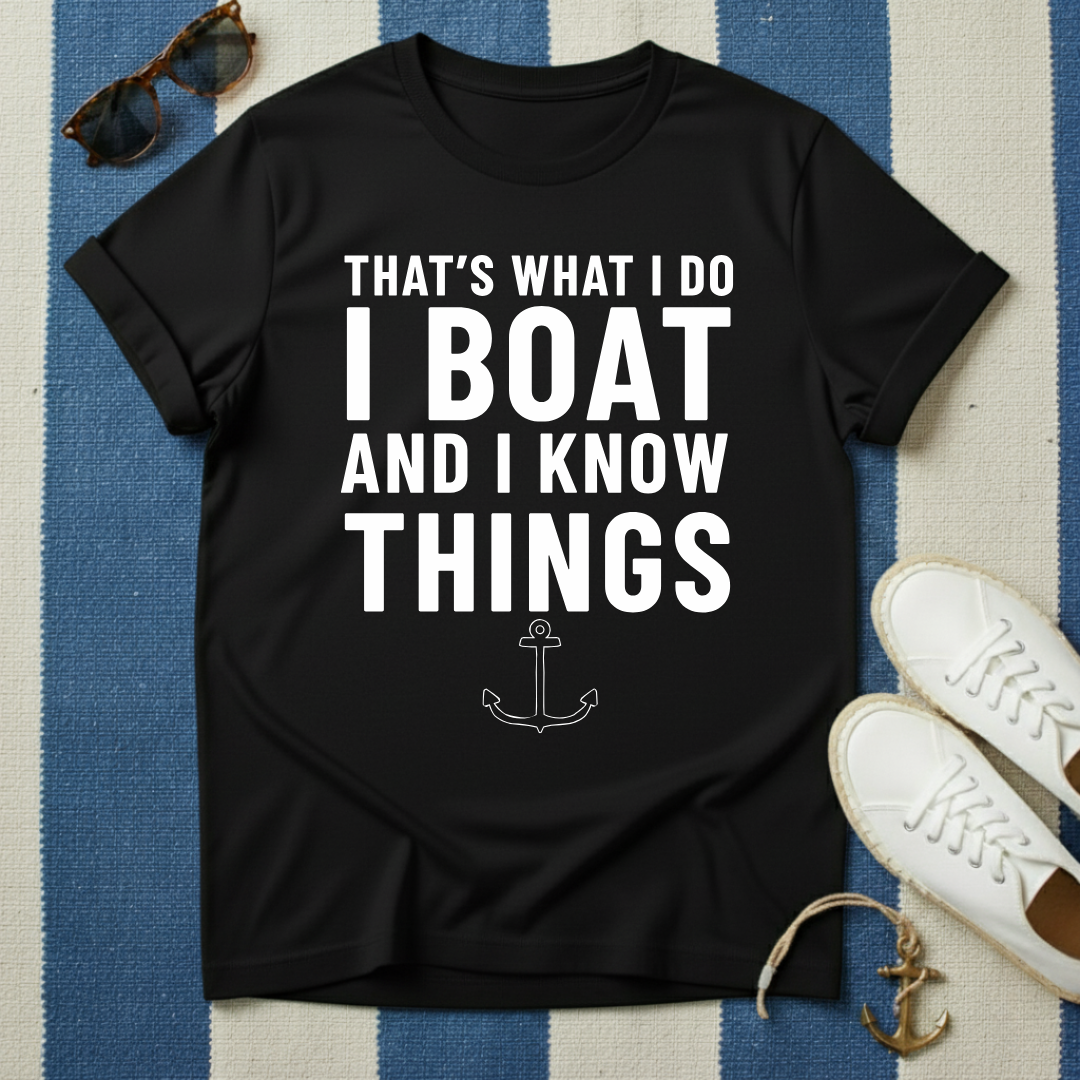 I Boat T-Shirt