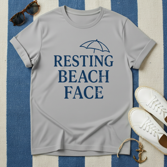 Resting Beach Face T-Shirt