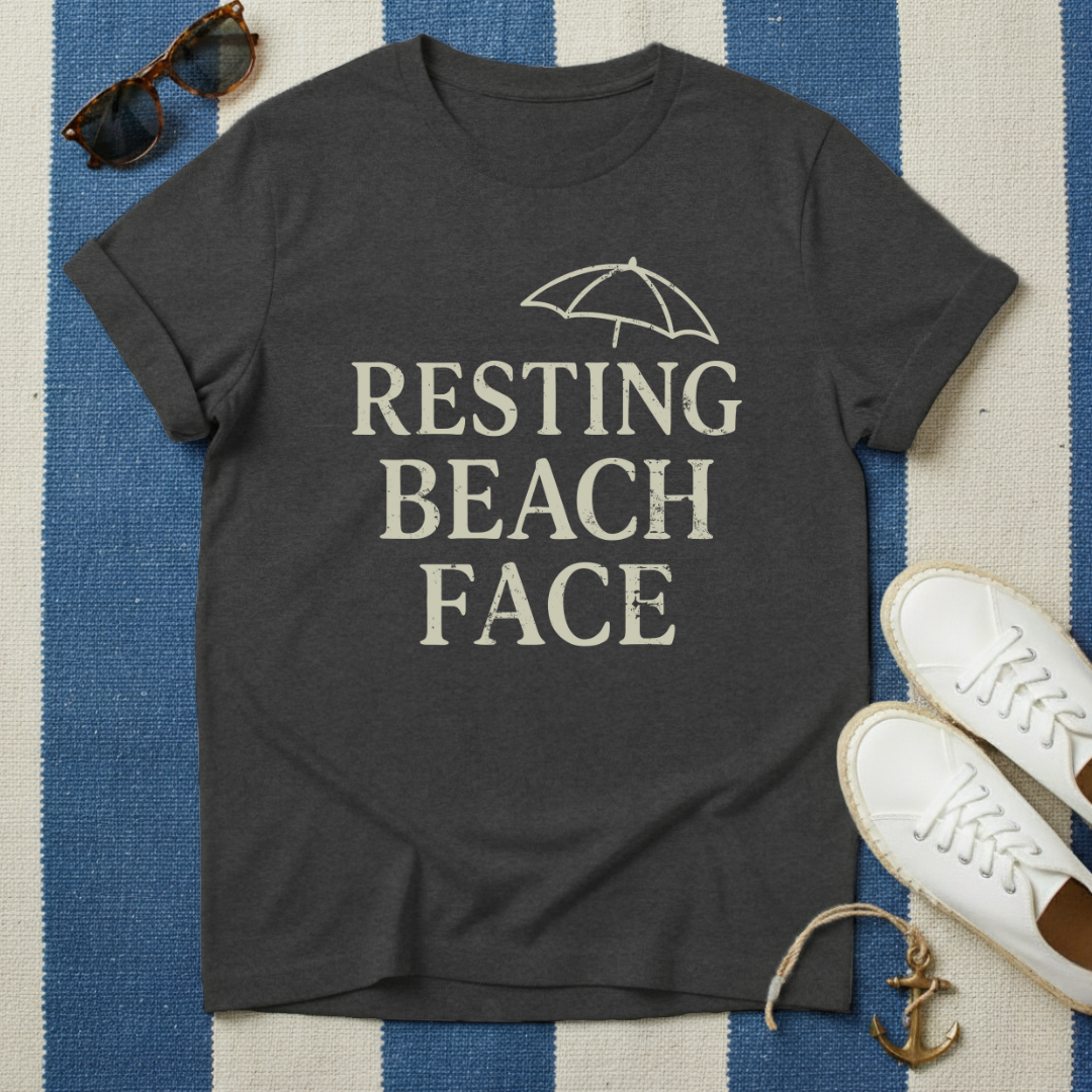 Resting Beach Face T-Shirt