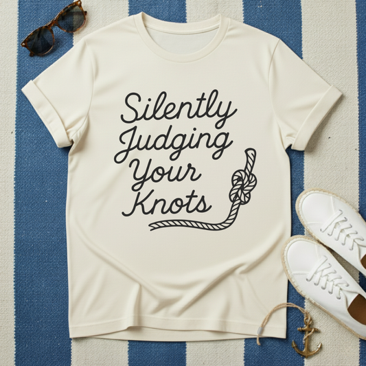 Silently Judging Knots T-Shirt