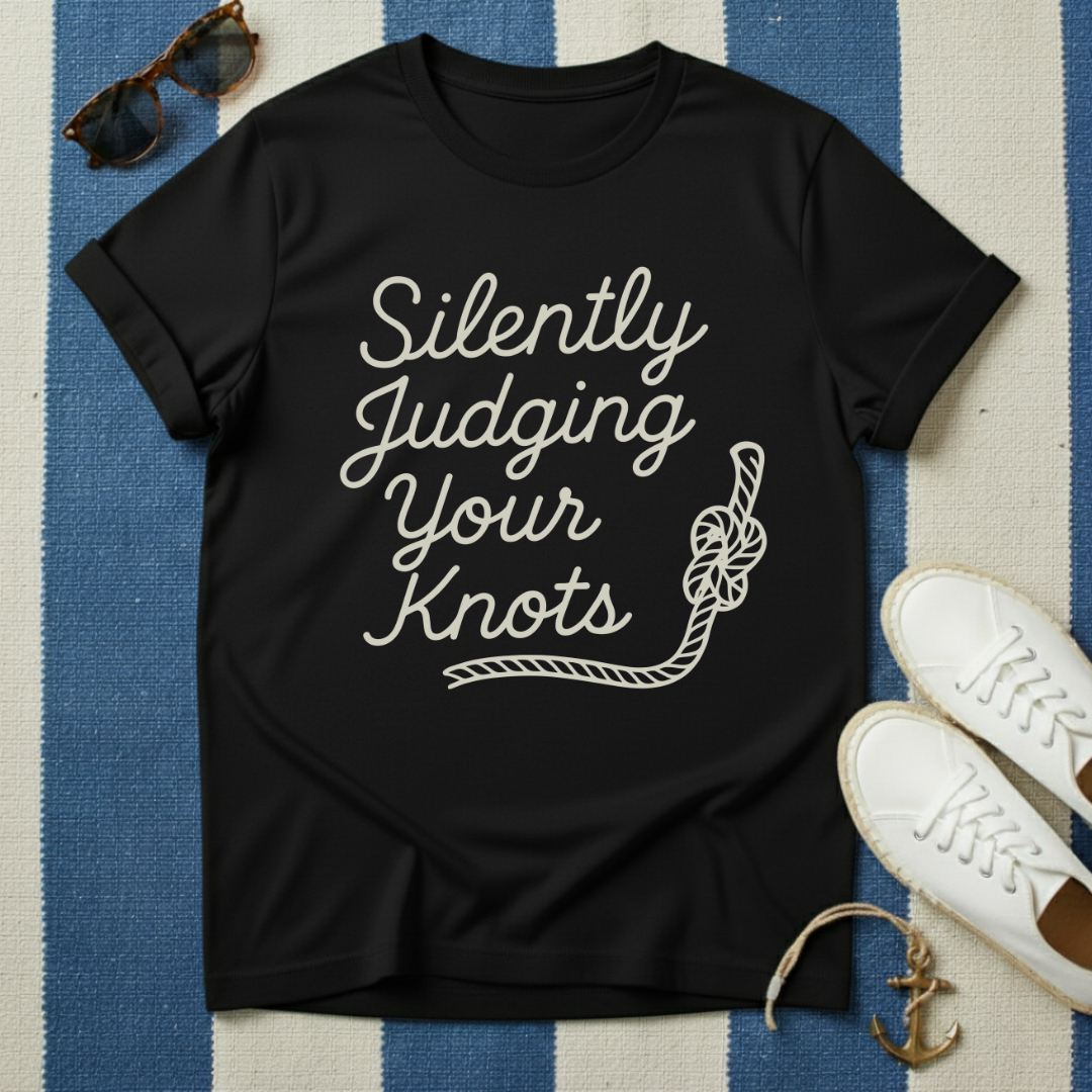 Silently Judging Knots T-Shirt