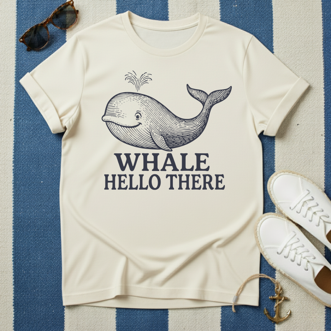 Whale Hello There T-Shirt