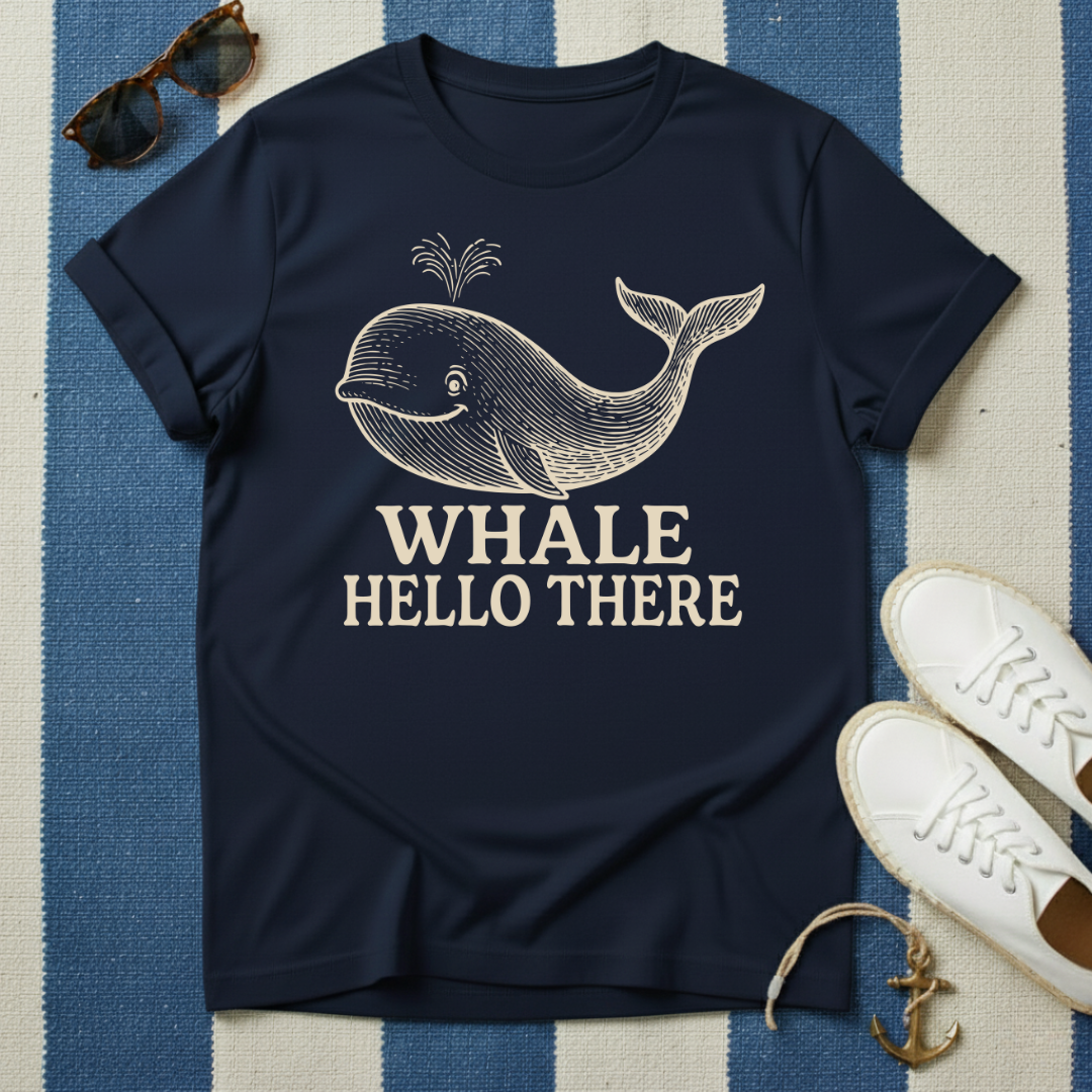 Whale Hello There T-Shirt
