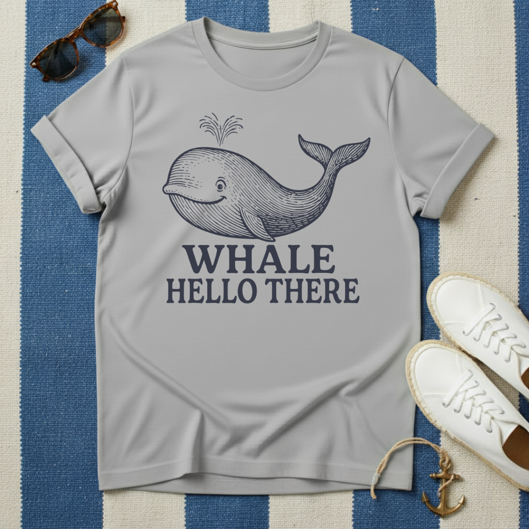 Whale Hello There T-Shirt
