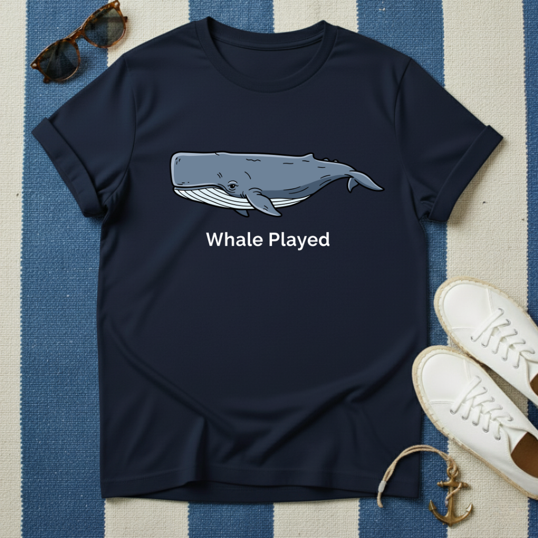 Whale Played T-Shirt