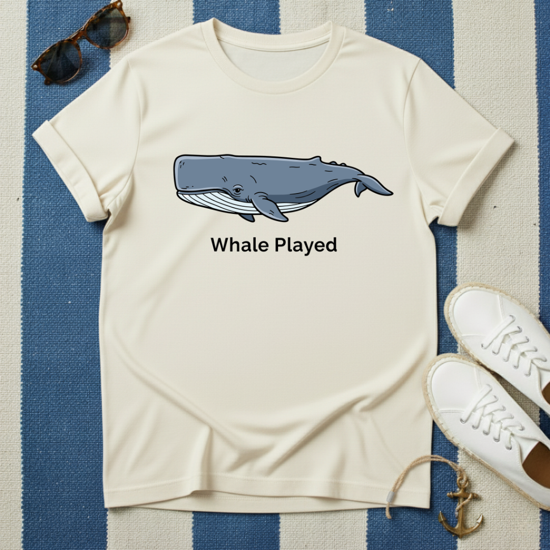 Whale Played T-Shirt