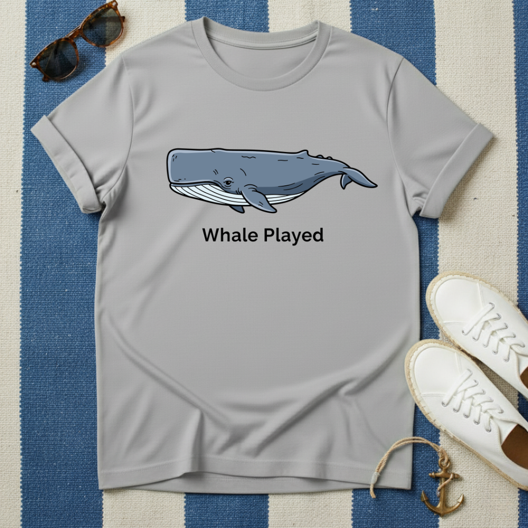 Whale Played T-Shirt