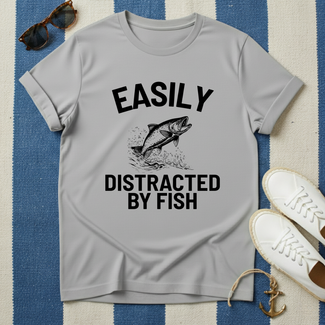 Easily Distracted by Fish T-Shirt
