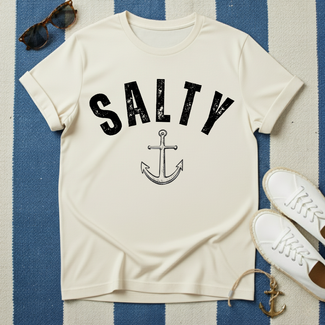 SALTY Anchor T-Shirt