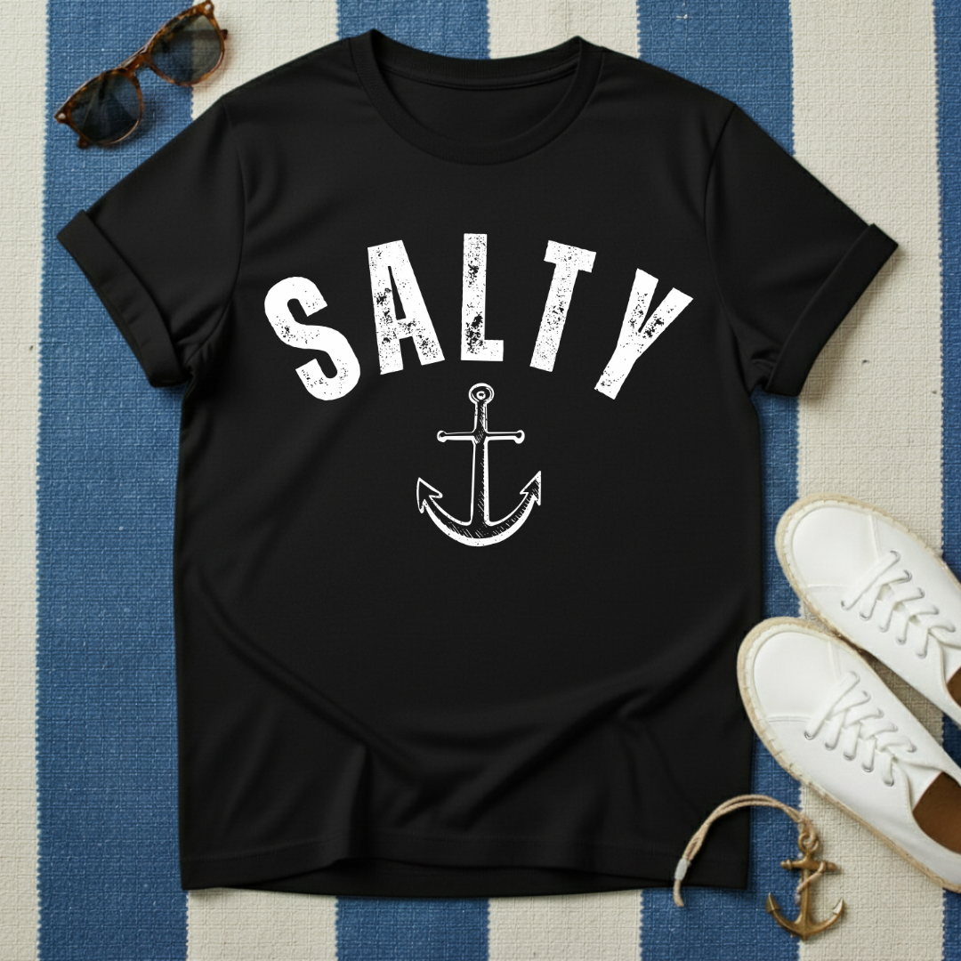 SALTY Anchor T-Shirt