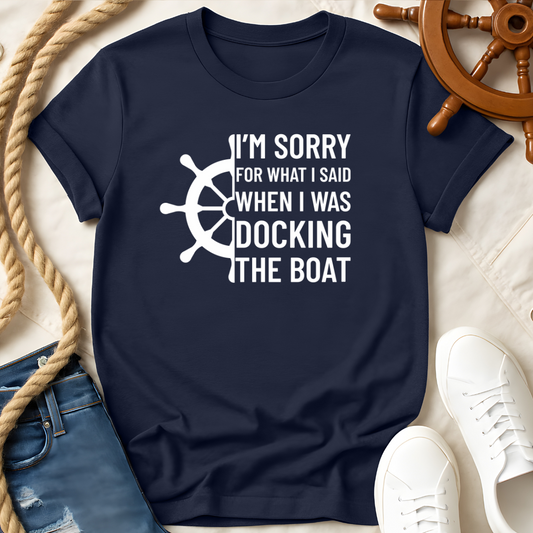 Sorry Docking The Boat Wheel