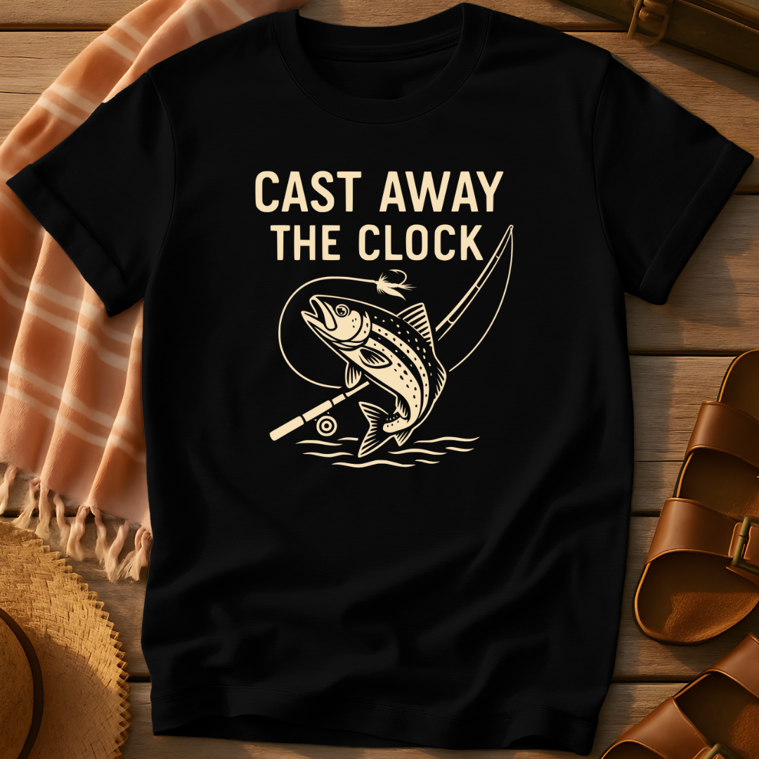 Cast Away Clock Tee