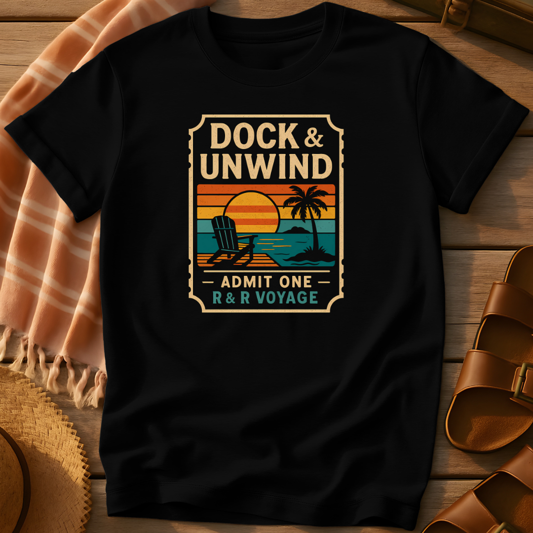 Dock and Unwind Ticket Tee