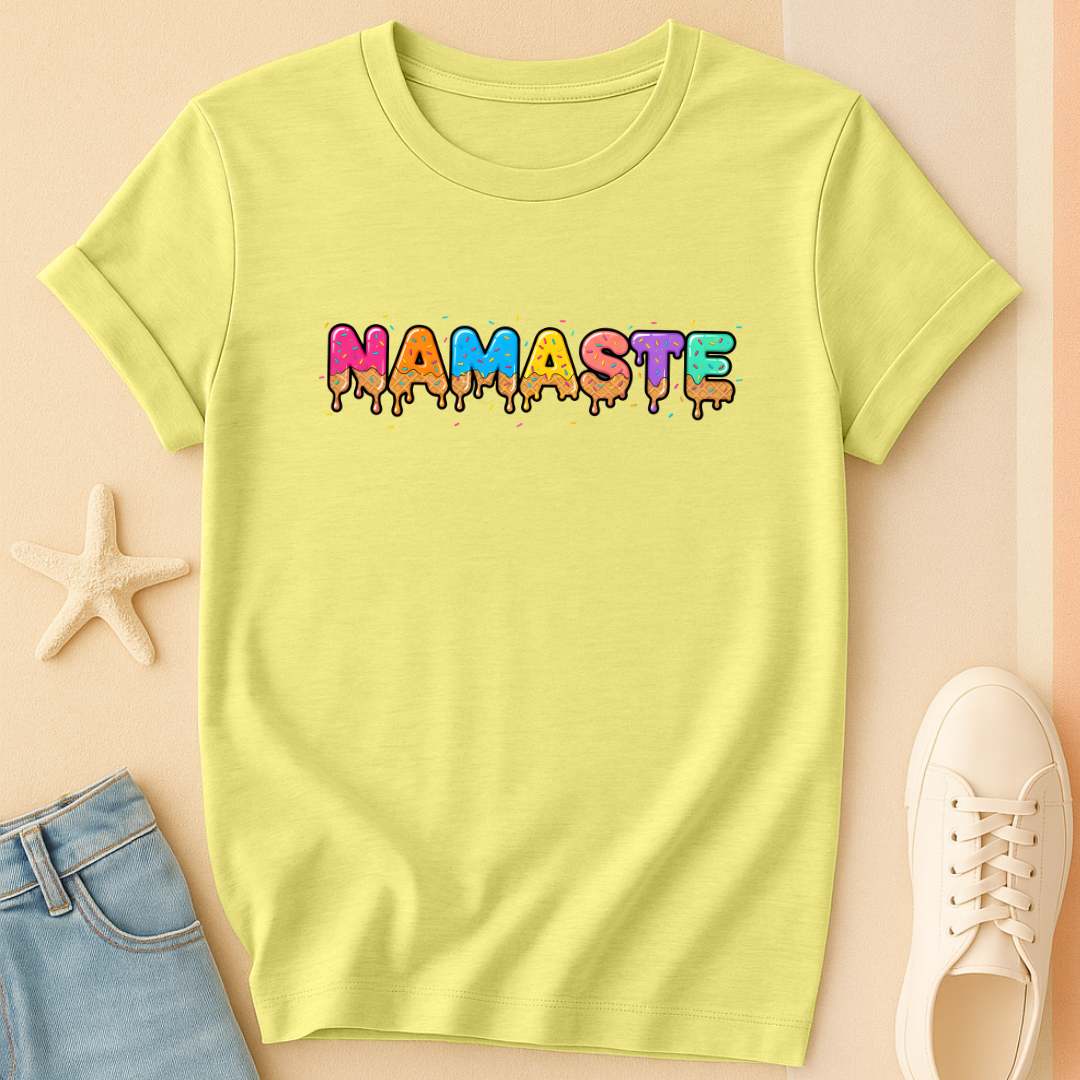 Namaste Drip Cone T-Shirt