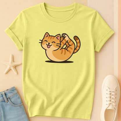 Yoga Color Cat Tee