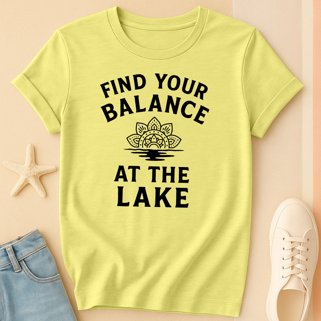 Lake Balance Mandala T-Shirt