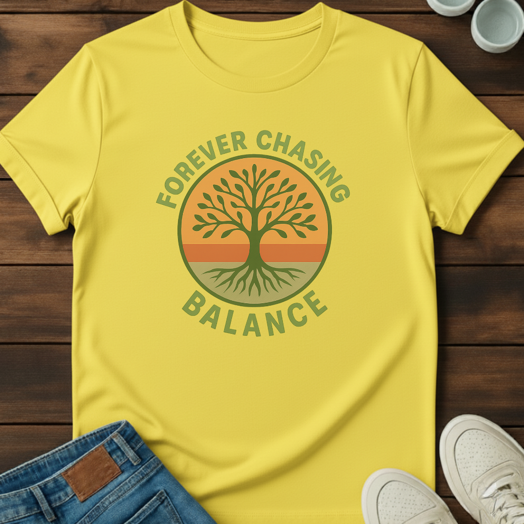 Earthy Tree Balance Tee