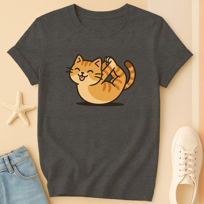 Yoga Color Cat Tee