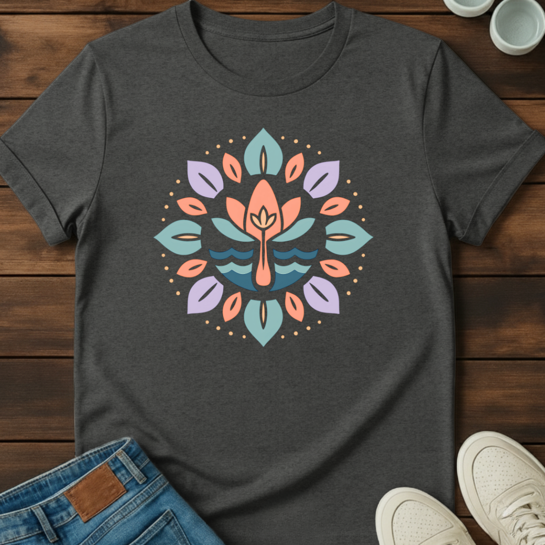 Wave Mandala T-Shirt
