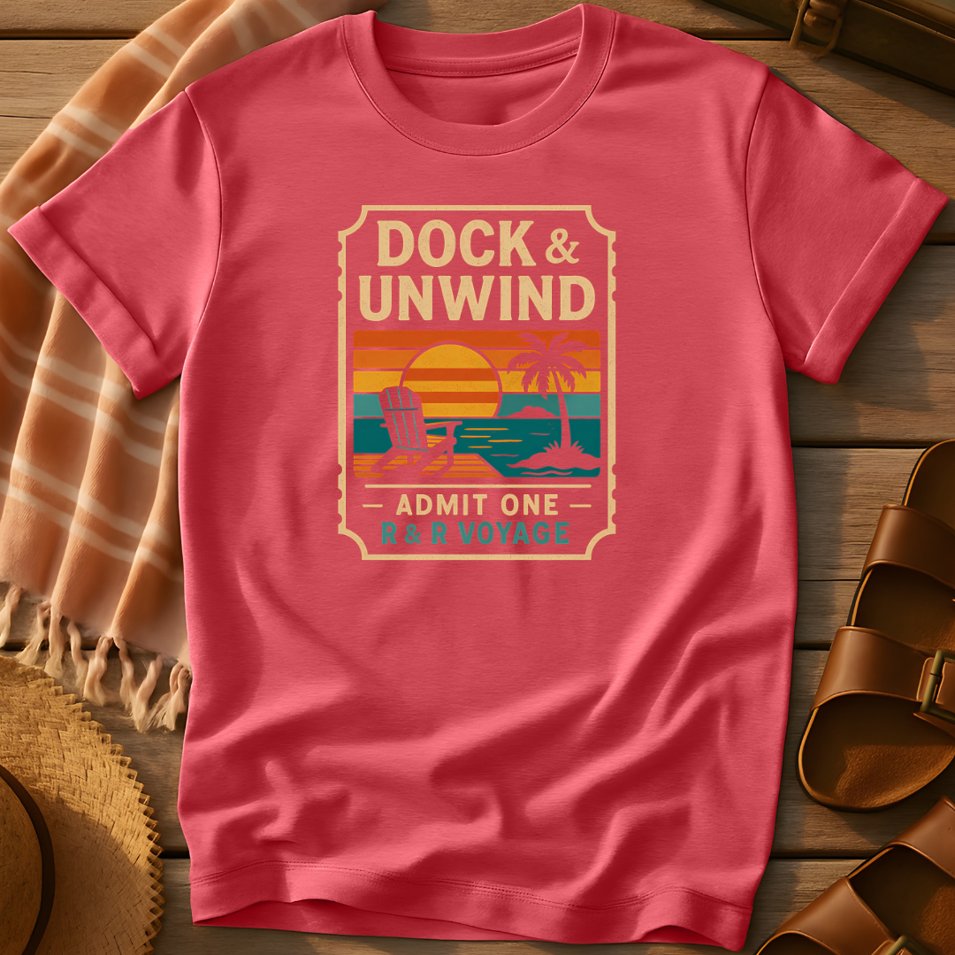 Dock and Unwind Ticket Tee