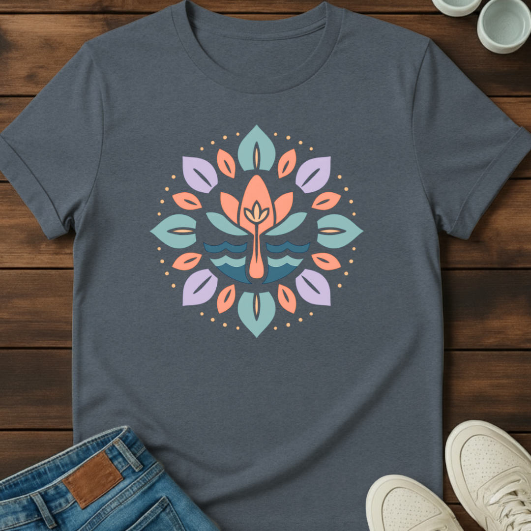 Wave Mandala T-Shirt