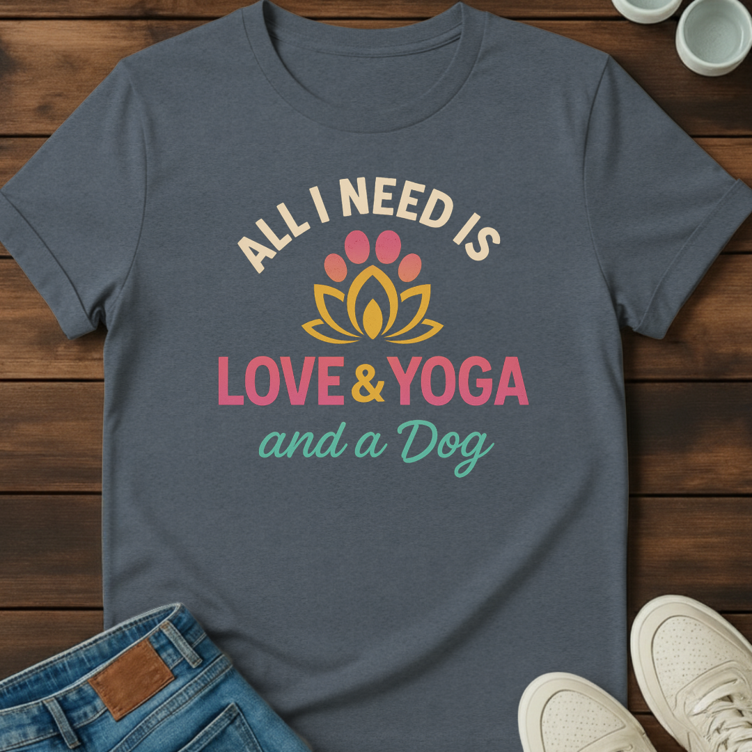 Love Mandala Dog T-Shirt
