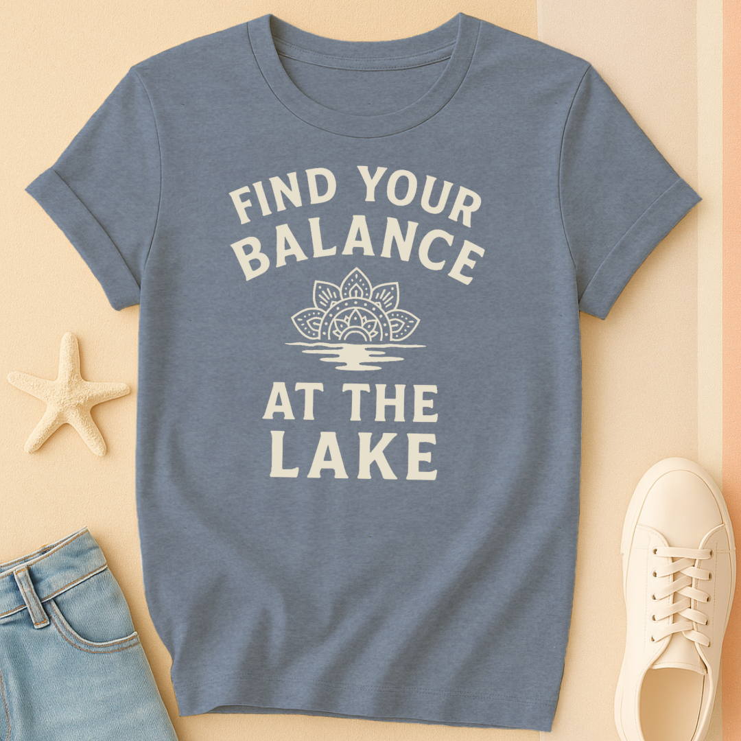Lake Balance Mandala T-Shirt