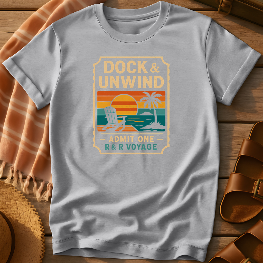 Dock and Unwind Ticket Tee