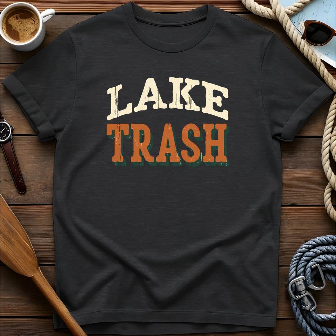 Lake Trash Retro T-shirt