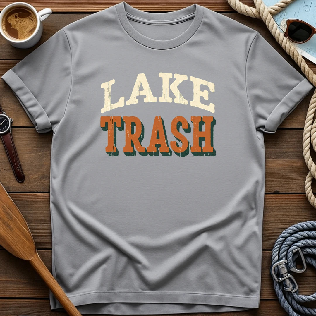 Lake Trash Retro T-shirt