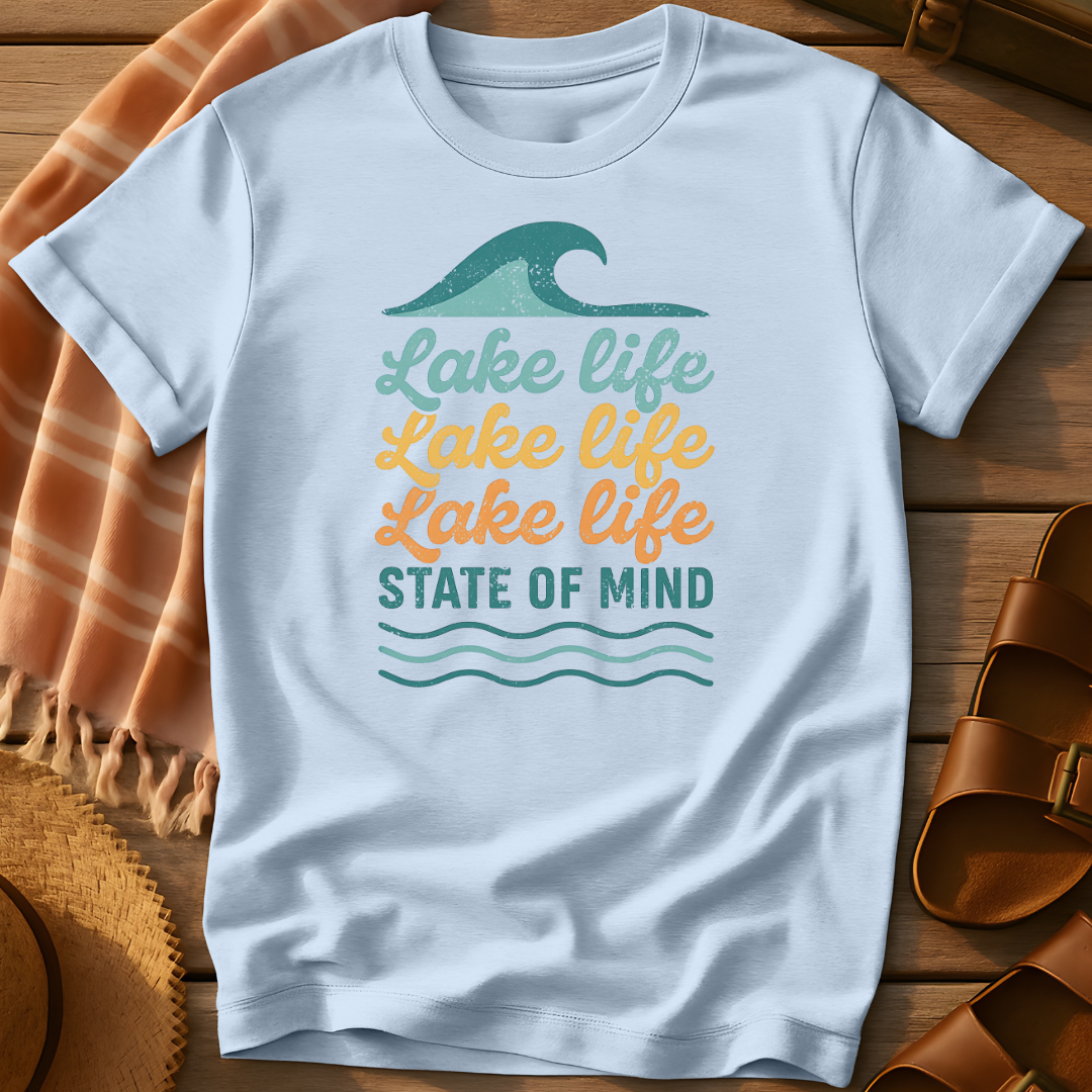 Lake Life Wave Tee