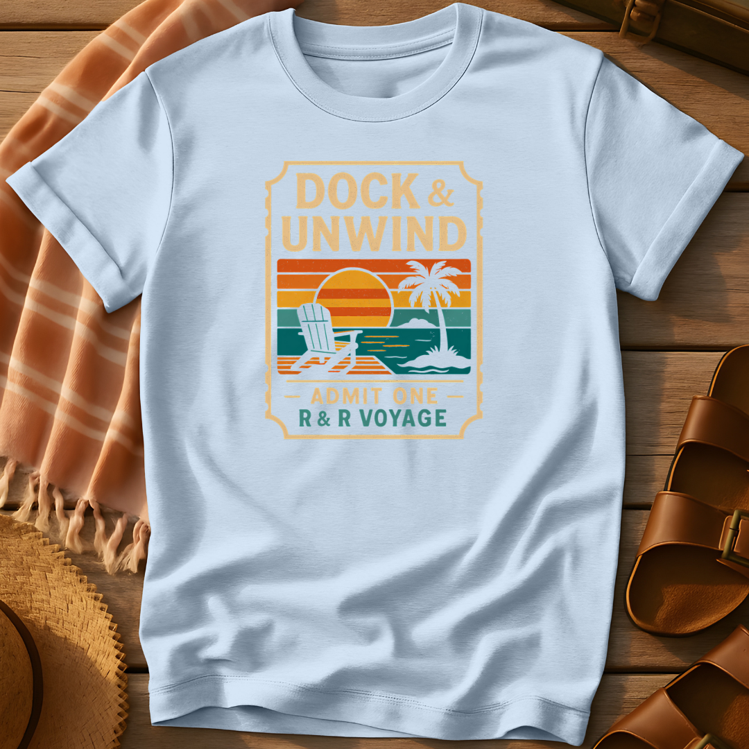 Dock and Unwind Ticket Tee