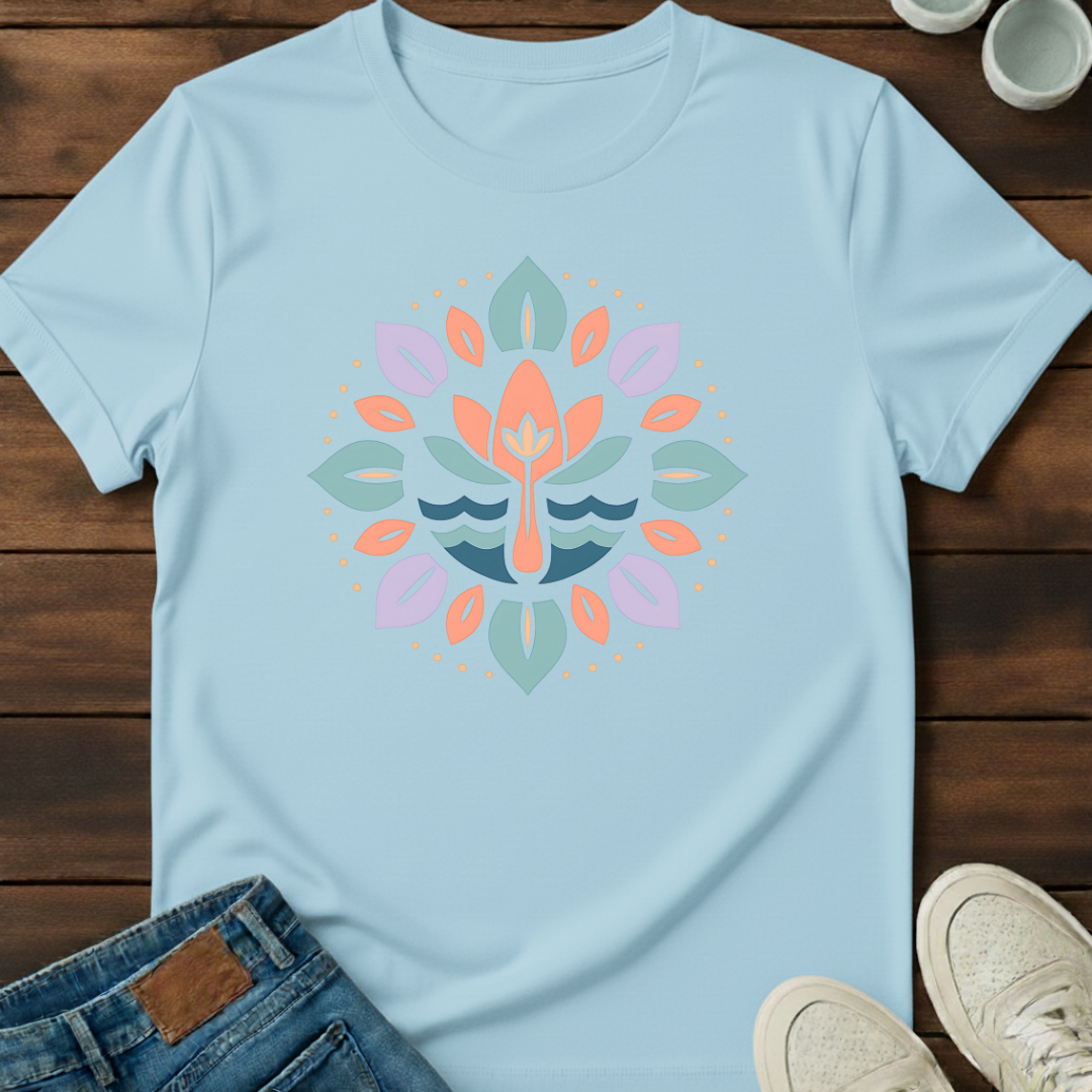 Wave Mandala T-Shirt