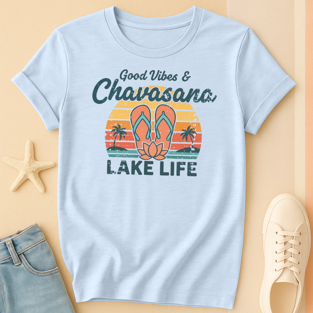 Good Vibes Chavasana T-Shirt