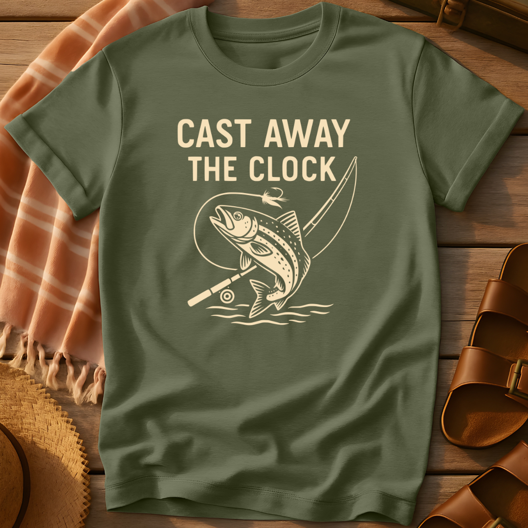 Cast Away Clock Tee