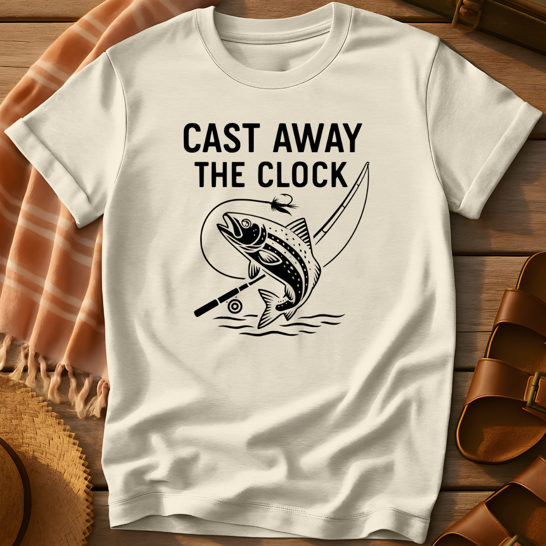 Cast Away Clock Tee