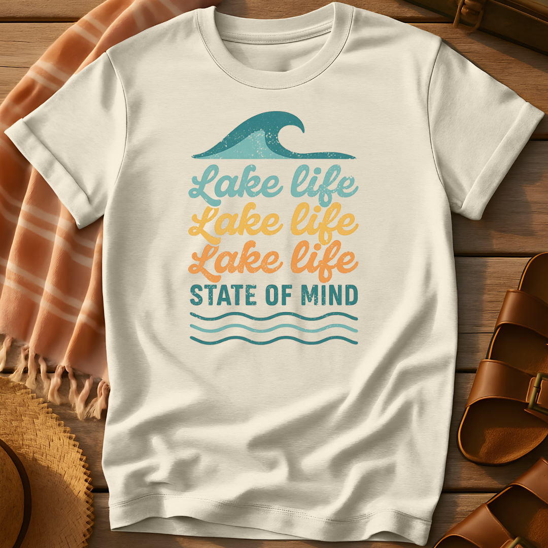 Lake Life Wave Tee