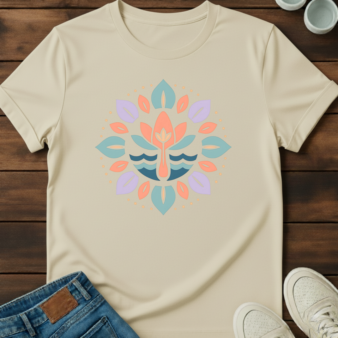 Wave Mandala T-Shirt